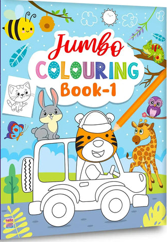 Jumbo Colouring Book 1