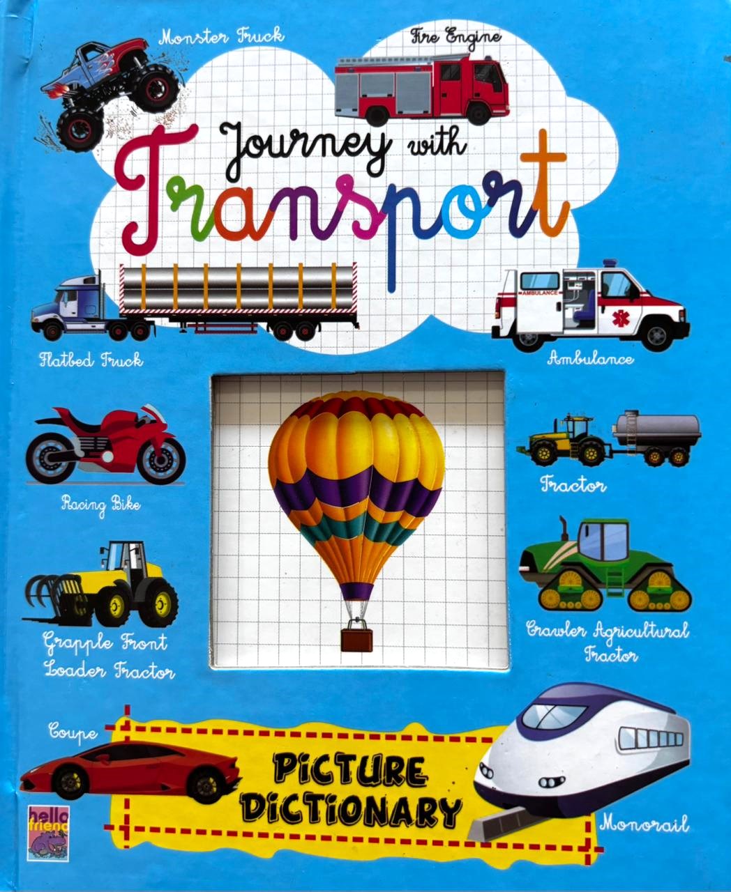 Journey with Transport Picture Dictionary