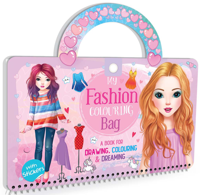 Hello Friend My Fashion Colouring Bag 