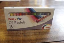 Pentel Oil Pastels 16 Colours