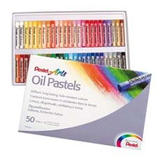 Pentel Oil Pastels 50 Colours