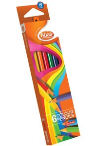 Atlas Colour Pencils 6 