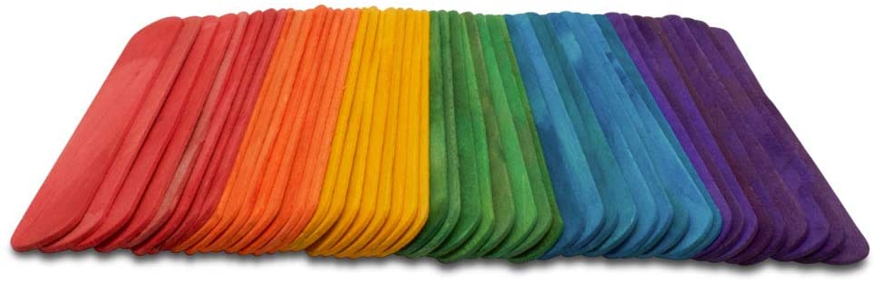 Craft Popsicle Sticks Color (L)