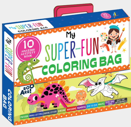 My Super Fun Colouring Bag 10 Amazing Books