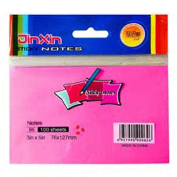 jinxin Sticky Notes B5 100 Sheets (3in*5in)