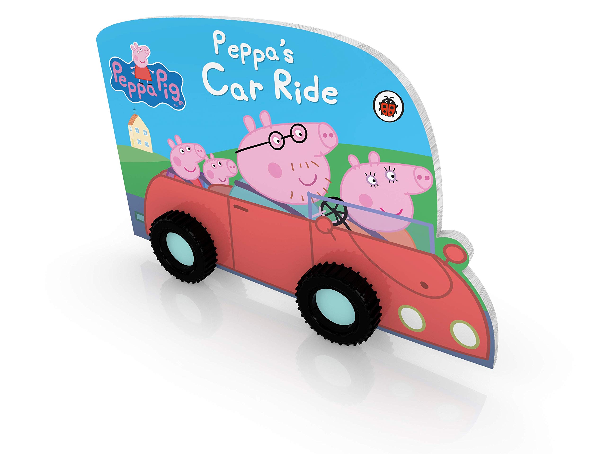 Peppa Pig Peppas Car Ride ( Board Book with Wheels )