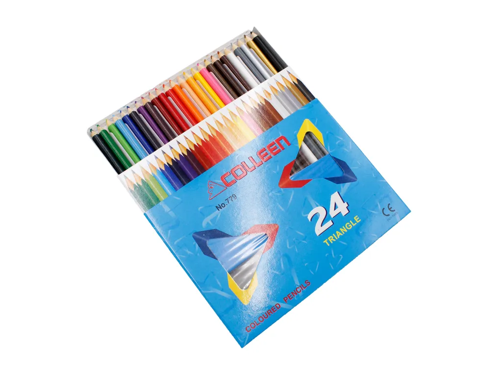 Colleen Color Pencil 24 Triangle 