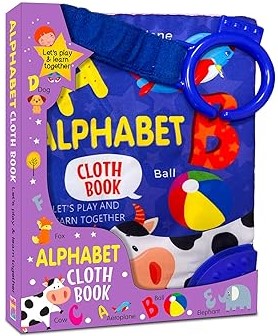 Hello Friend Alphabet Cloth Book