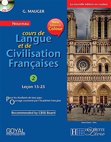 Cours de Langue et de Civilisation Francaises 2 with CD