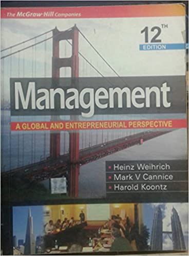 Management A Global and Entrepreneurial Perspective