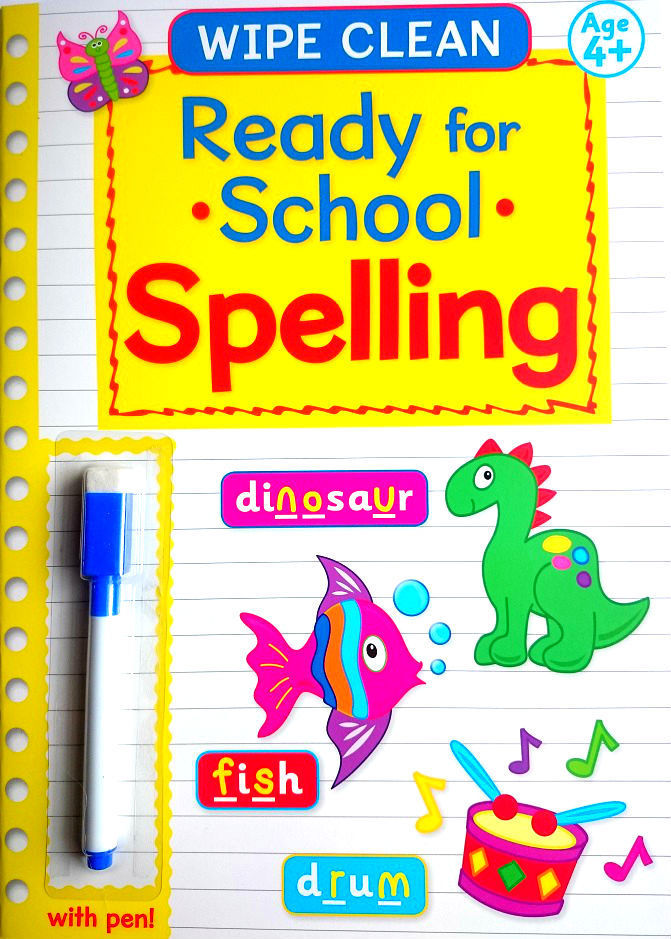 Wipe Clean : Ready for School Spelling