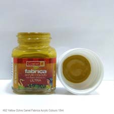 Fabrica acryliic Colour 15ml (492 Yellow Ochre)