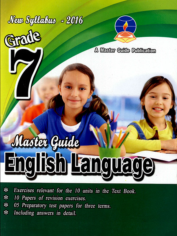 Master Guide Grade 7 English Language (New syllabus 2016)