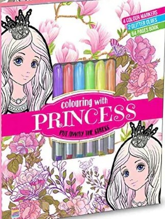 Colouring With Princess