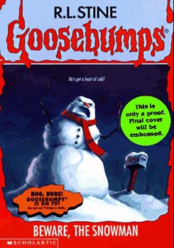 Goosebumps Beware the Snowman #51