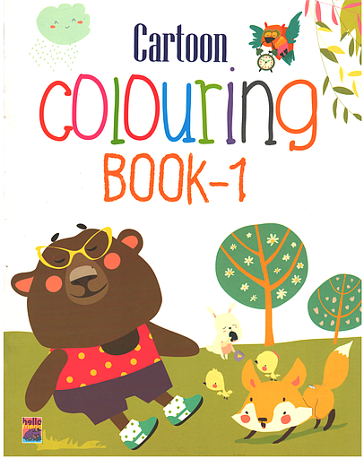 Cartoon Colouring Book 1 
