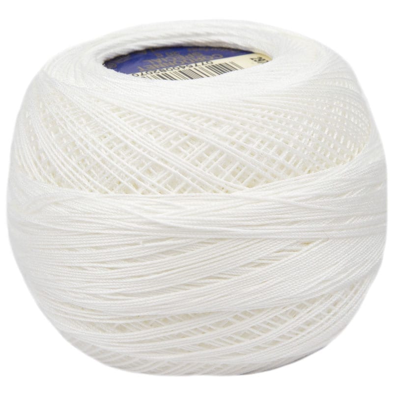 Shilpa Pearl Cotton Threads White