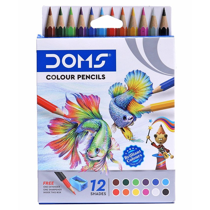 DOMS Half Size Colour Pencil