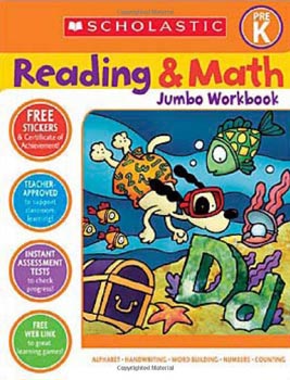 Scholastic: Reading & Math Jumbo Workbook