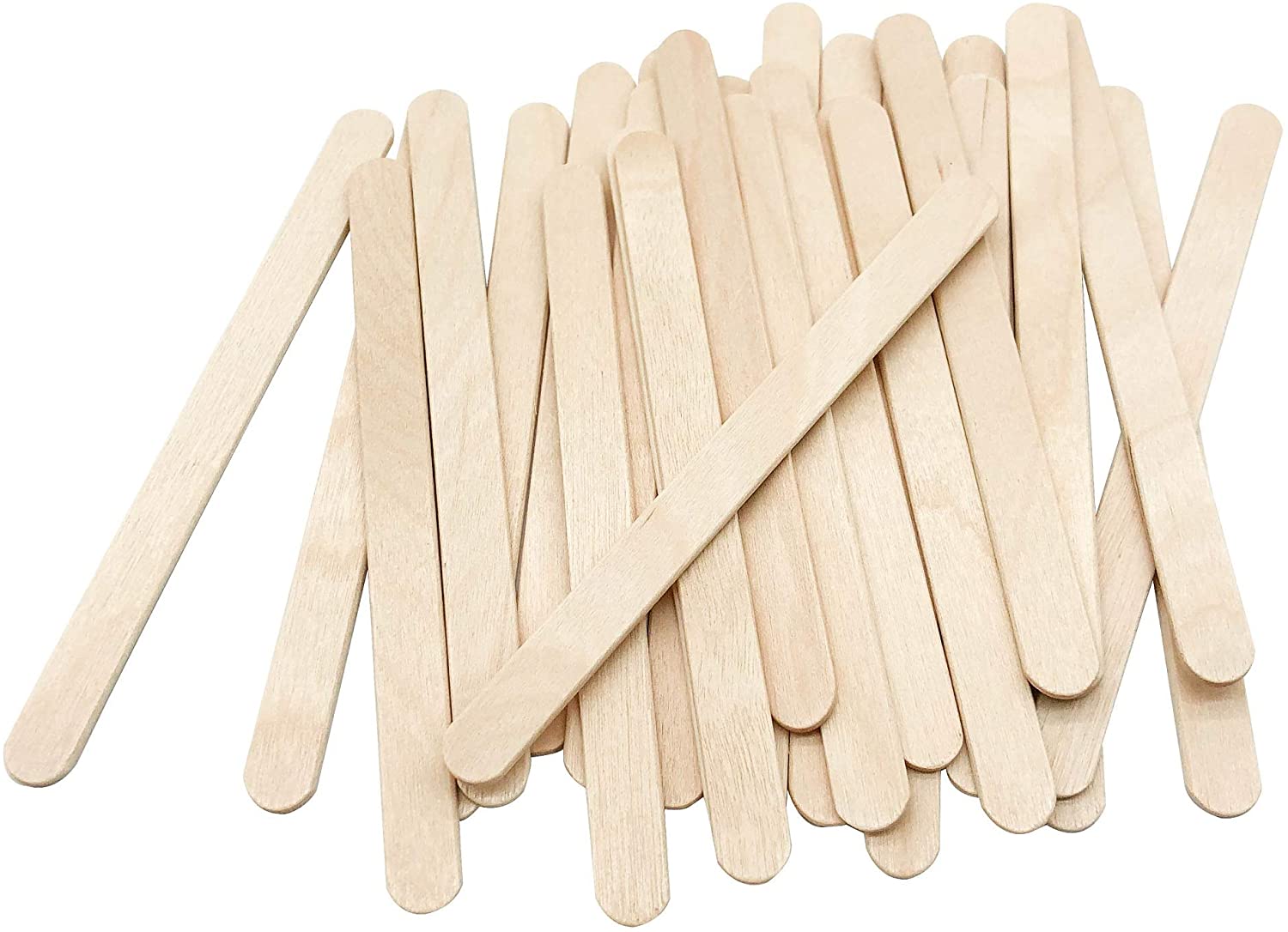 Craft Popsicle Sticks (S) White