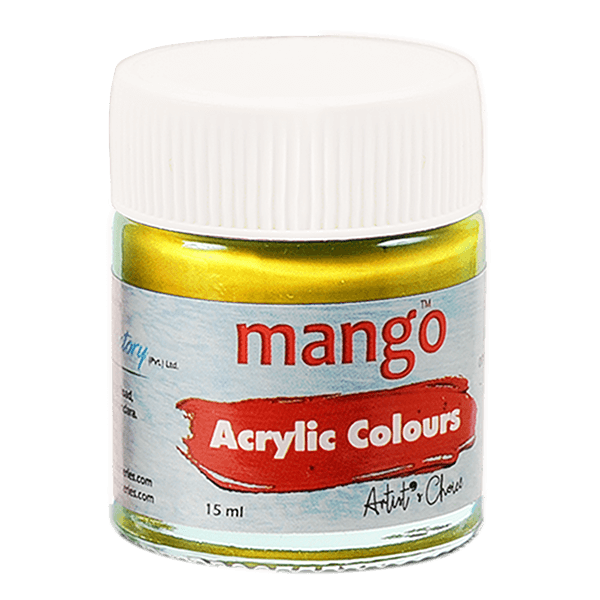 Mango Acrylic Colours Gold 