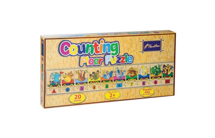 Panther Counting Floor Puzzle 
