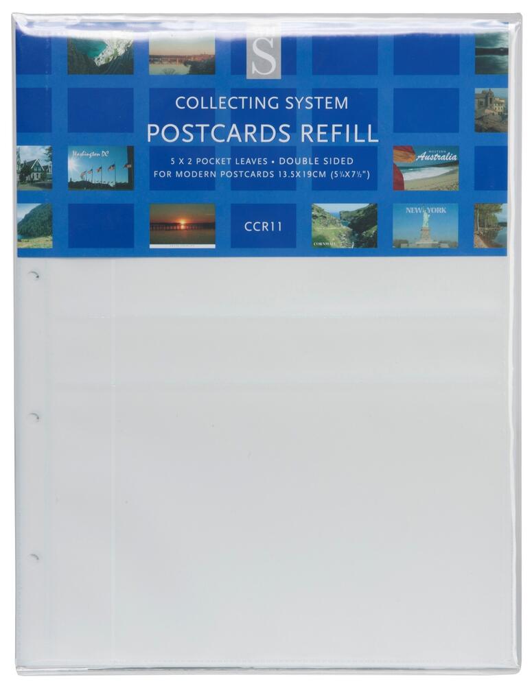 WHSmith Collecting System PostcardSlbum Refill CCR11 (Pack of 5)
