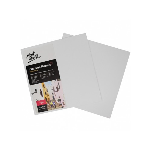 Mont Marte Canvas Panel 2pcs (20.4 X 25.4cm)