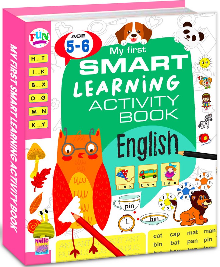 My First Smart Learning Activity Book English Age 5-6