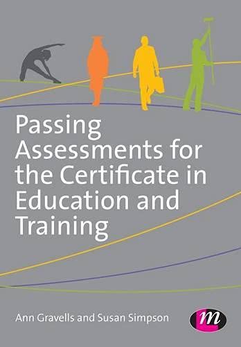 Passing Assessments for The Certificate in Education and Training