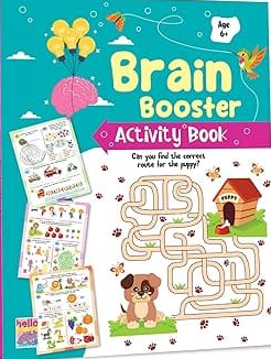 Brain Booster Activity Book - Age 6+