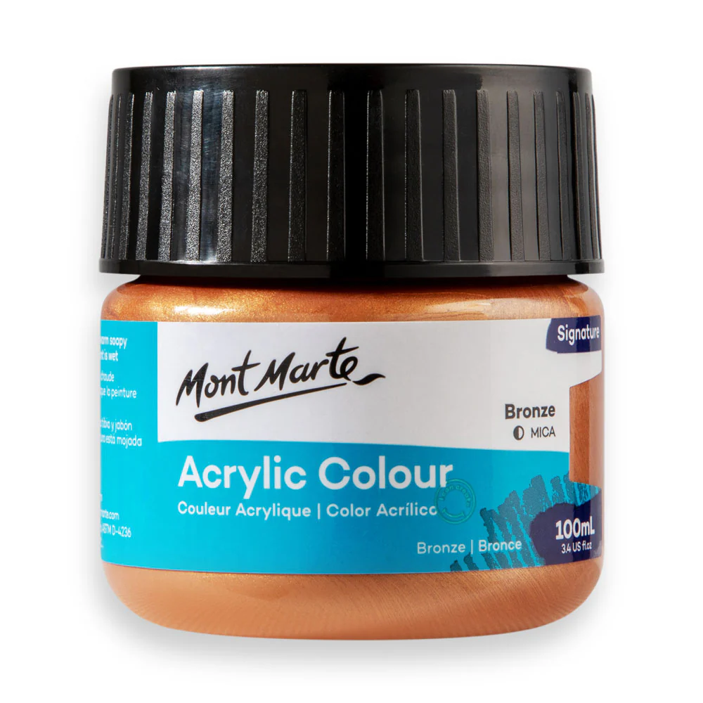 Mont Marte Signature 100ml Acrylic Colour - Bronze