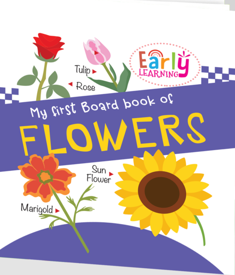Hello Friend Early Learning My First Board Book of Flowers