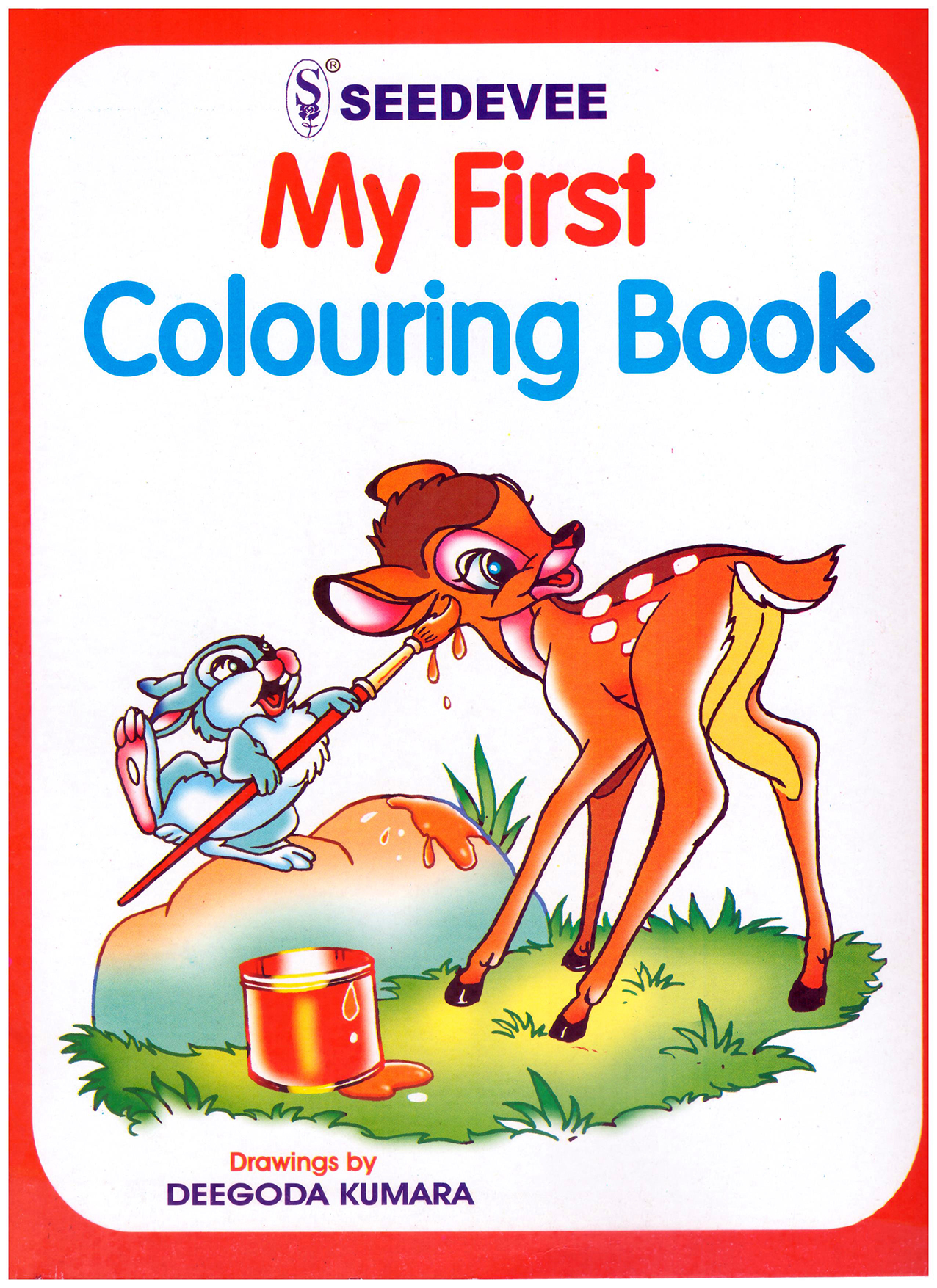 My First Colouring Book ( Red )