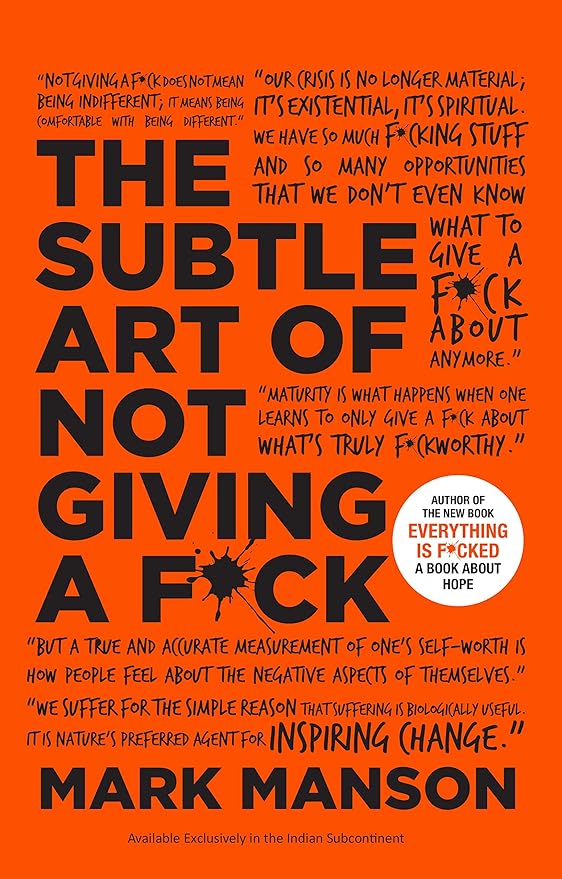 The Subtle Art of Not Giving a F*ck (HB)