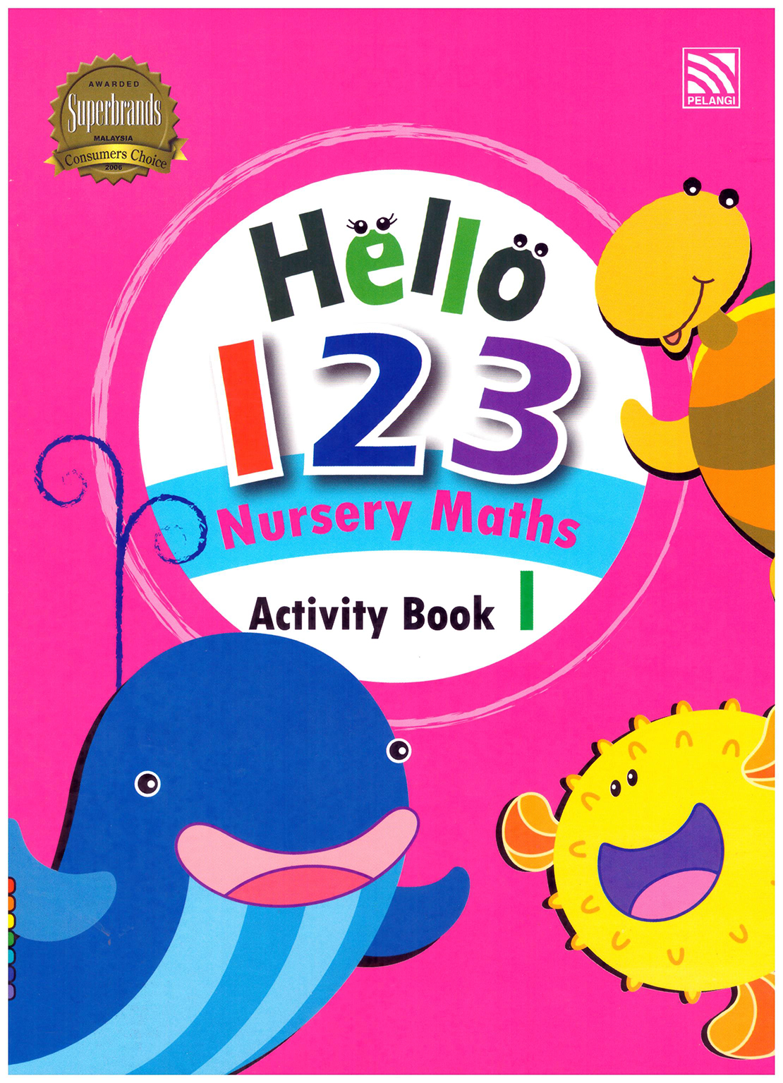 Hello 123 Nursery Maths Activity Book 1