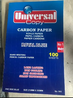 Universal Copy Carbon Paper Royal Blue Pack