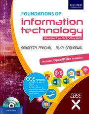 Foundations of Information Technology for CBSE X