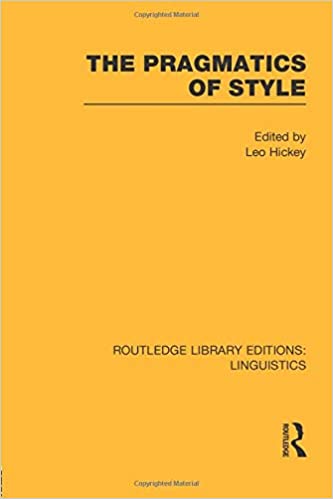 The Pragmatics of Style