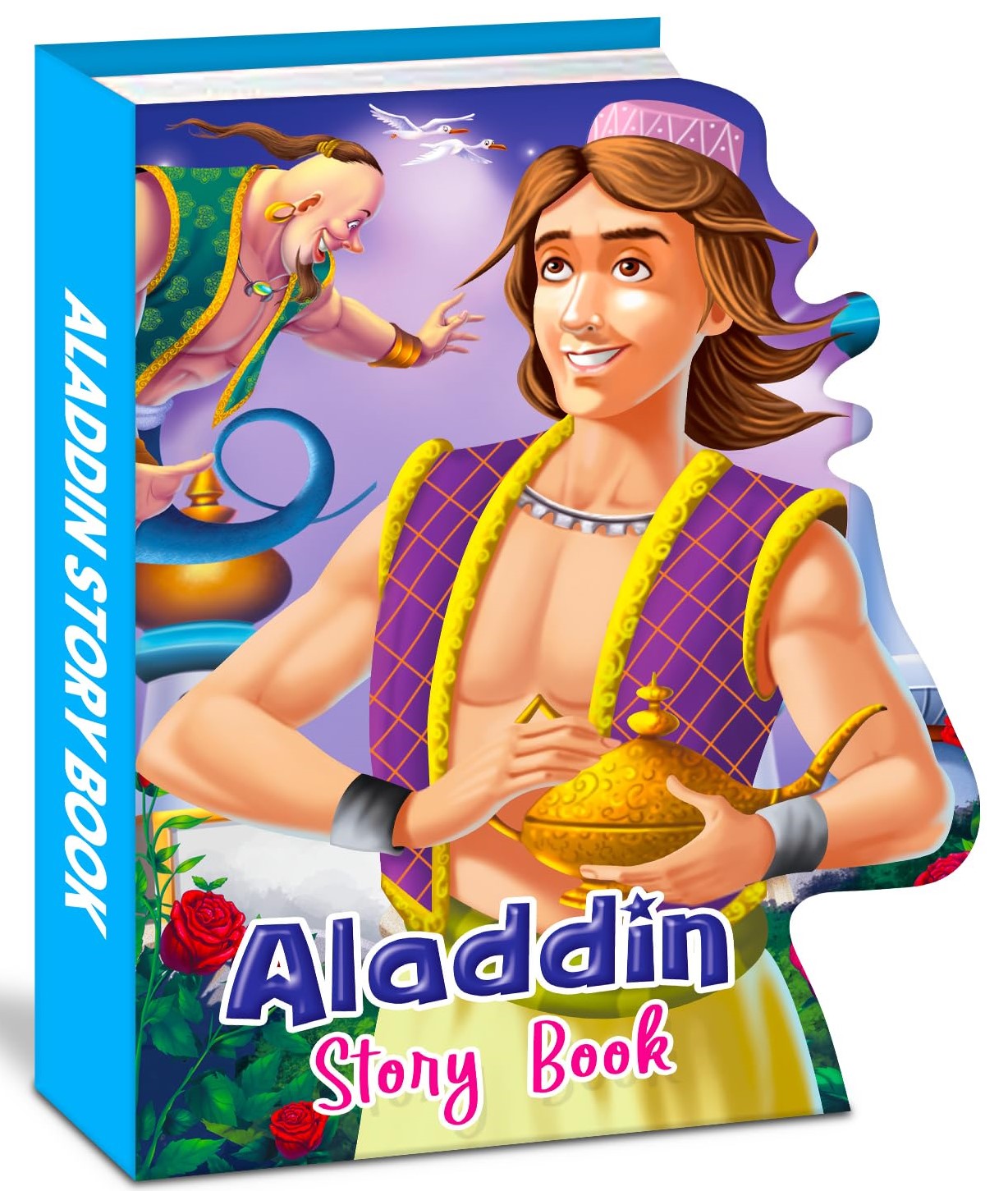 Hello Friend Aladdin Diecut Board Book 