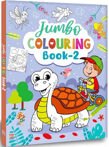 Hello Friend Jumbo Colouring Book 2