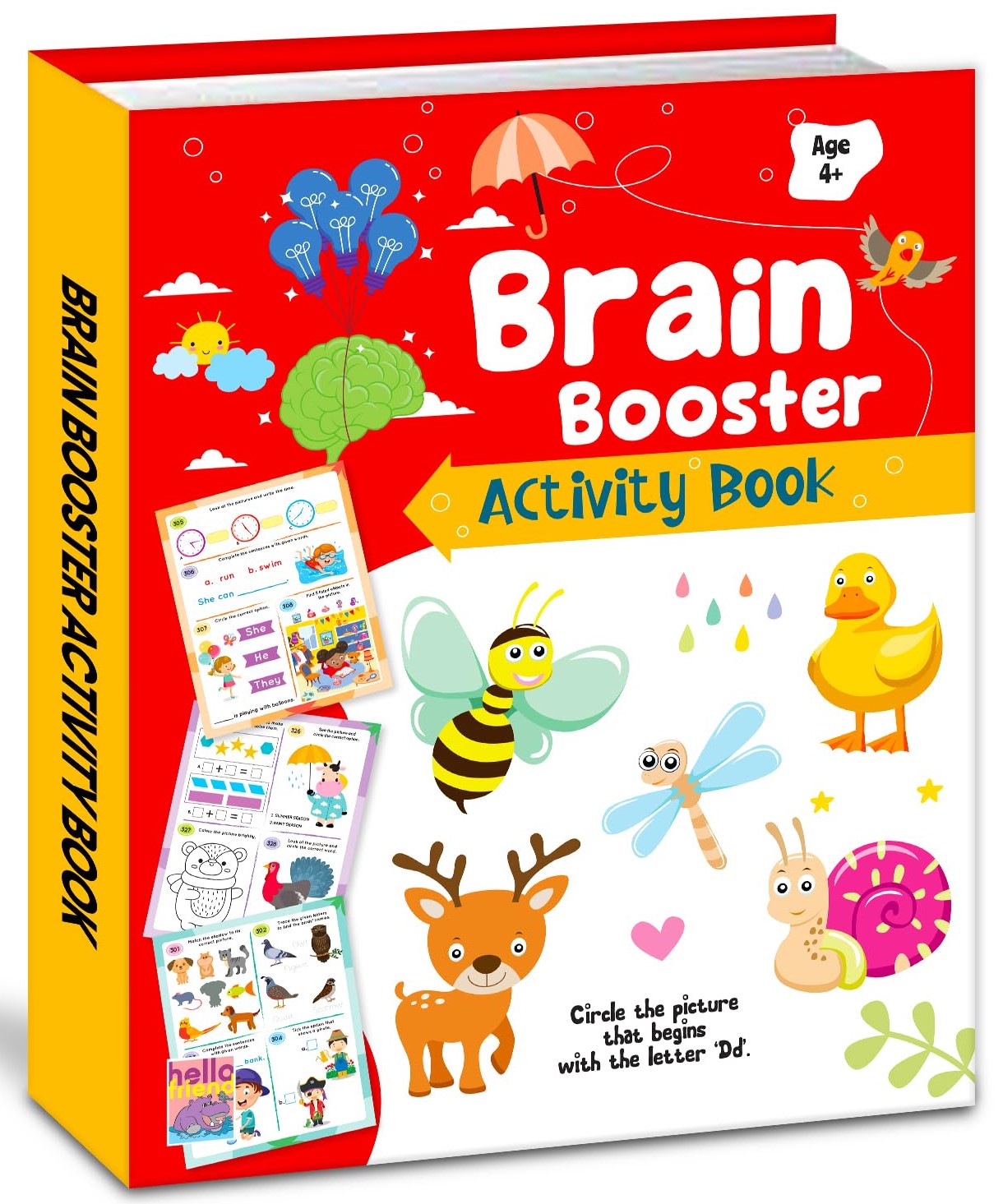 Brain Booster Activity Book Age4+