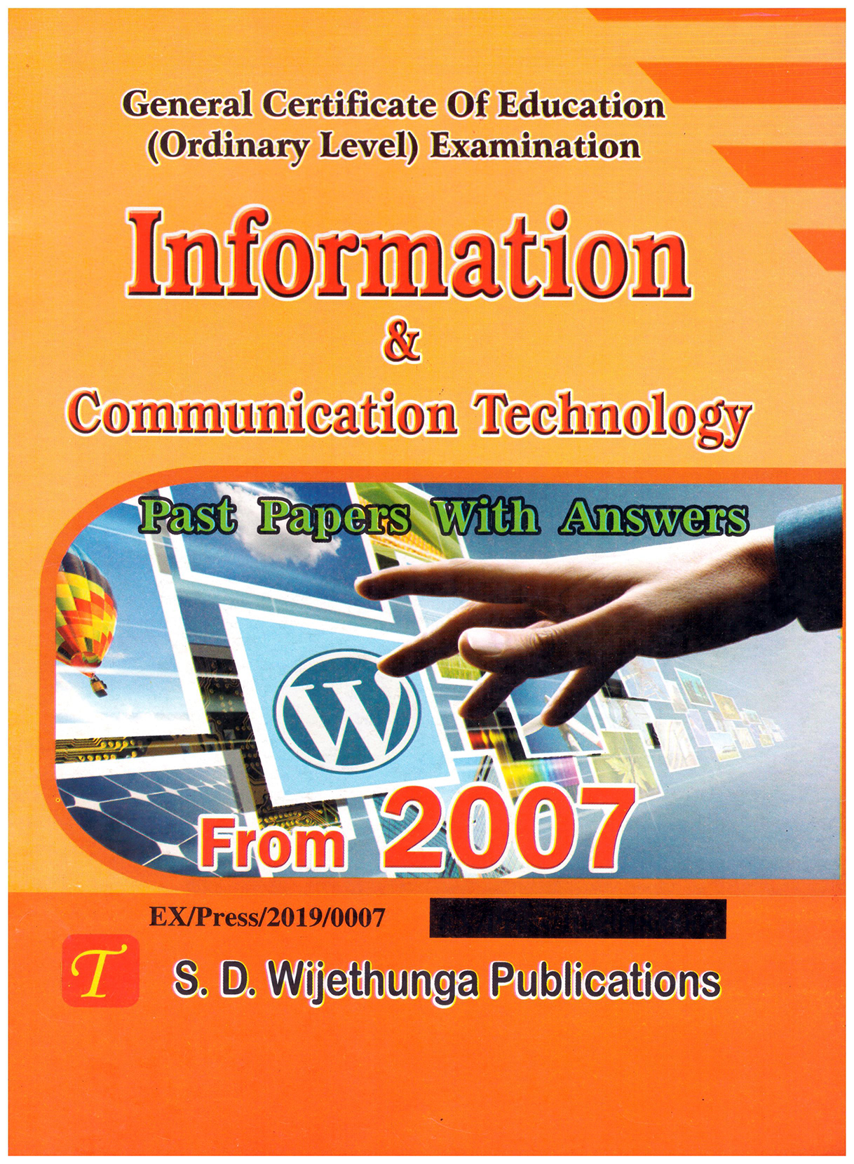 G.C.E O/L Information and Communication Technology Past Paper with Answer From 2007 - 2019 (English Medium)