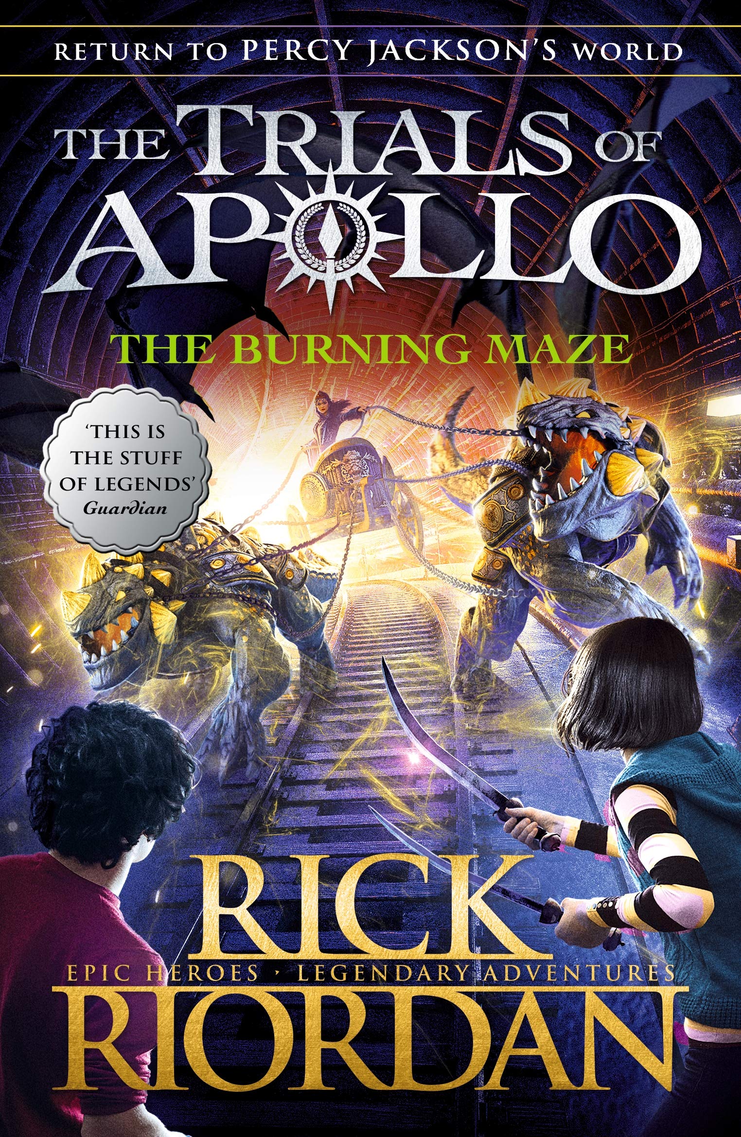 The Trials of Apollo : The Burning Maze #03
