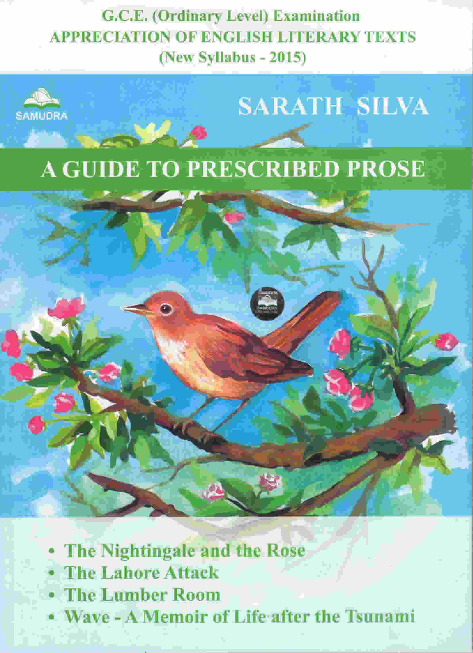 O/L Examination Appreciation OF English Literary Texts A Guide to Prescribed Prose