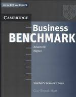 Business Benchmark - Advanced Higher - Teachers Resource Book