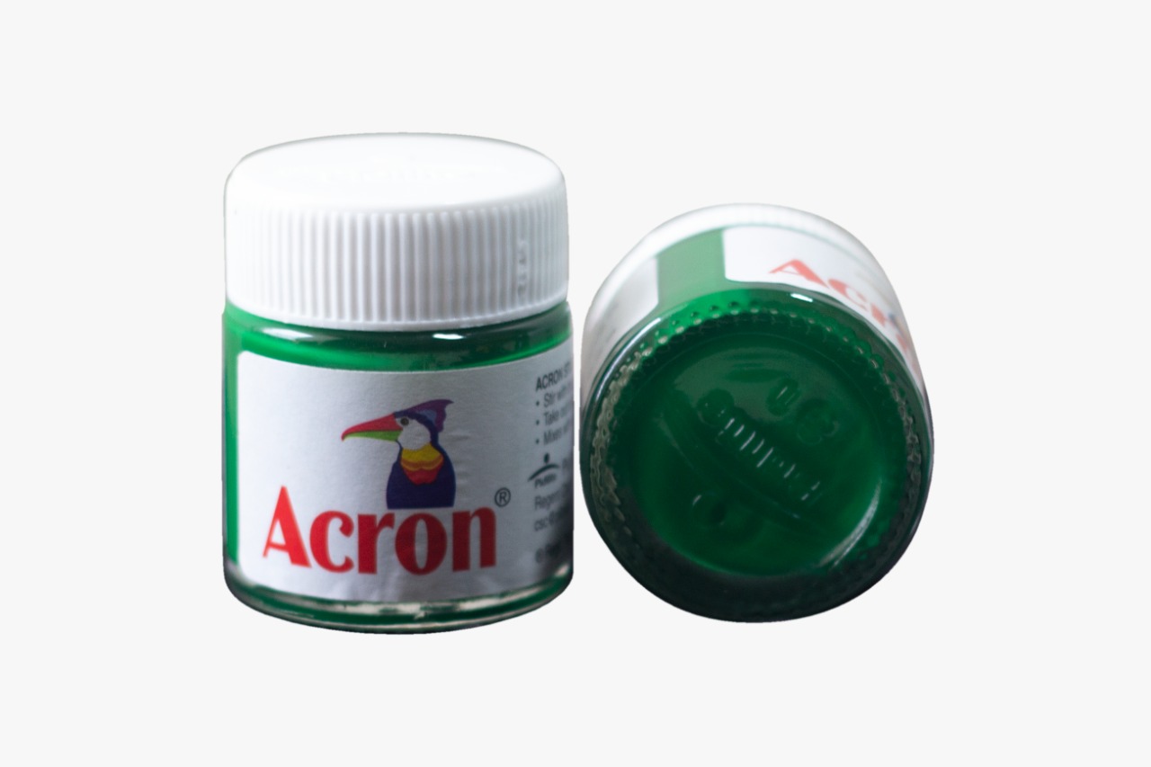 Acron Poster Colour Green