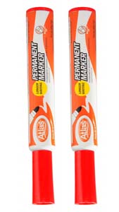 Atlas Permanent Marker Red