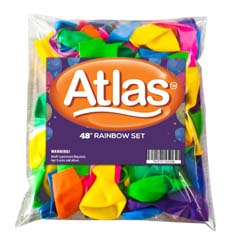 Atlas Balloons 9" 48 Nos pack