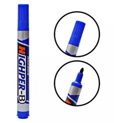 Monami Highper Permanent Marker Blue